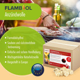 100 Stk. FLAMBIOL® Anzündwolle - Höfer Chemie GmbH