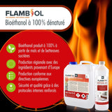 10 L FLAMBIOL® Bioethanol 100% Hochrein in Kanister - Höfer Chemie GmbH