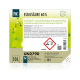 10 L Höfer Chemie® Essigsäure 60% - Höfer Chemie GmbH