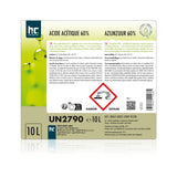 10 L Höfer Chemie® Essigsäure 60% - Höfer Chemie GmbH