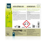 5 L Höfer Chemie® Essigsäure 60% in Kanistern - Höfer Chemie GmbH