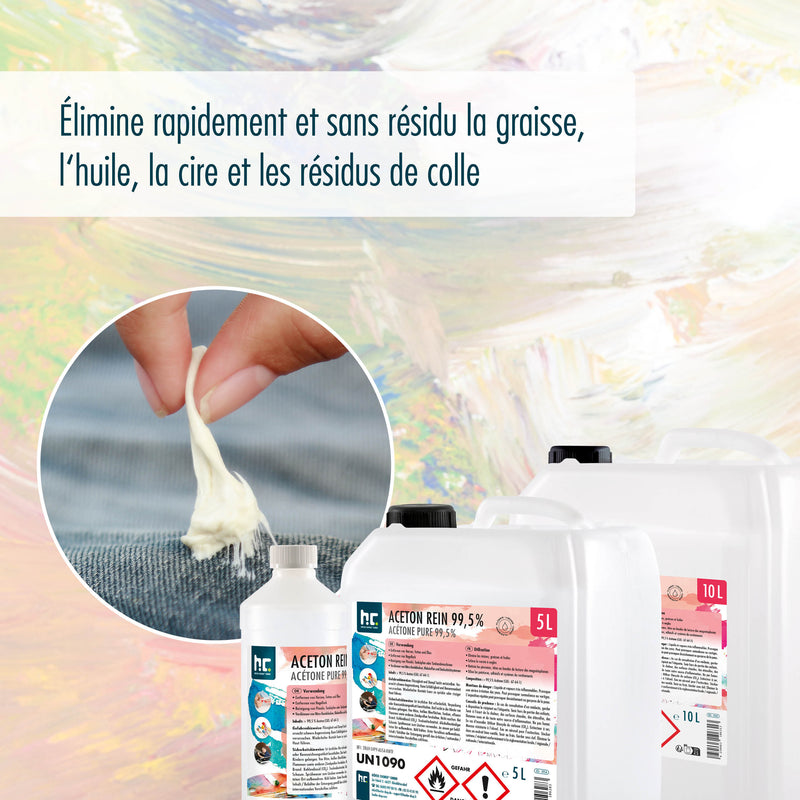 1 L Höfer Chemie® Aceton rein 99,5% in Flaschen - Höfer Chemie GmbH