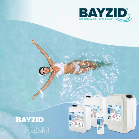 5 L BAYZID® Algizid Algenverhütung für Pools im Kanister - Höfer Chemie GmbH