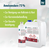 1 L Höfer Chemie® Ameisensäure 73% technische Qualität - Höfer Chemie GmbH