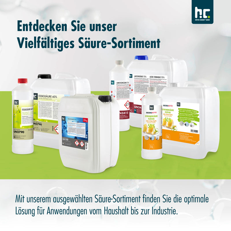1 L Höfer Chemie® Ameisensäure 73% technische Qualität - Höfer Chemie GmbH