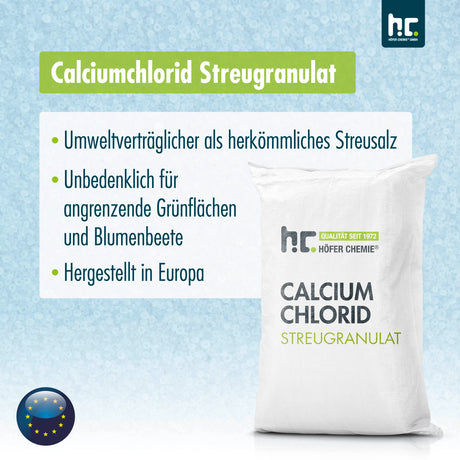 25 kg Höfer Chemie® Calciumchlorid Streugranulat / Flakes - Höfer Chemie GmbH