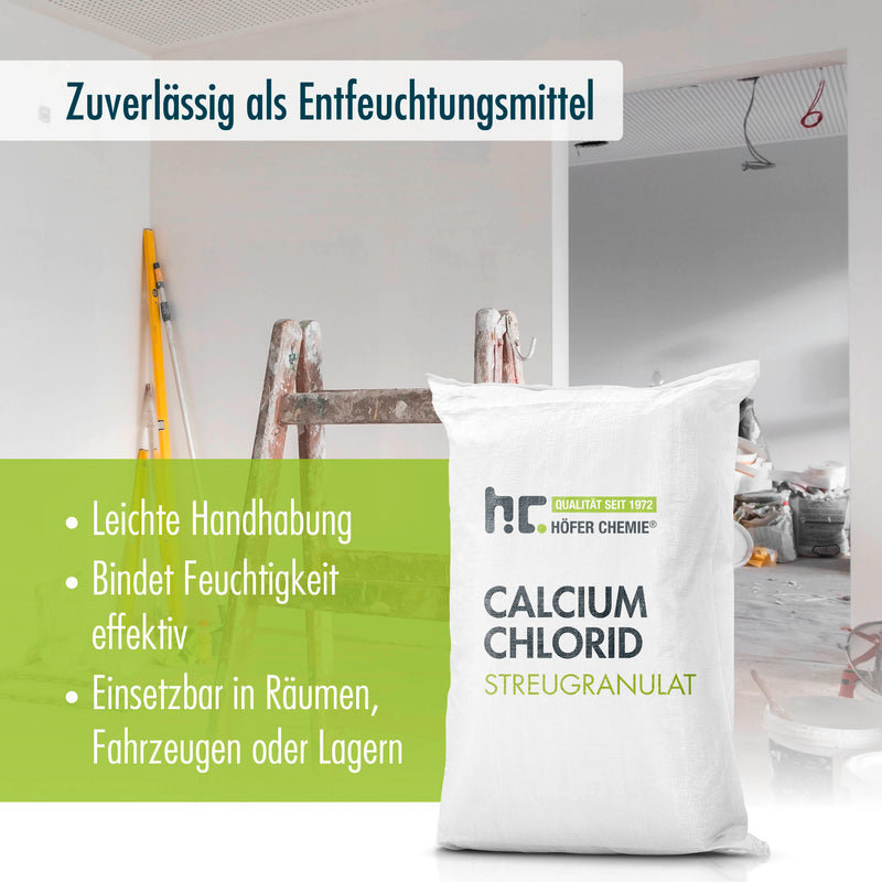 25 kg Höfer Chemie® Calciumchlorid Streugranulat / Flakes - Höfer Chemie GmbH