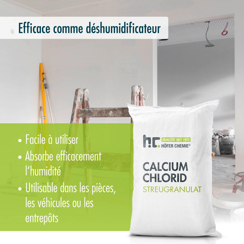 25 kg Höfer Chemie® Calciumchlorid Streugranulat / Flakes - Höfer Chemie GmbH
