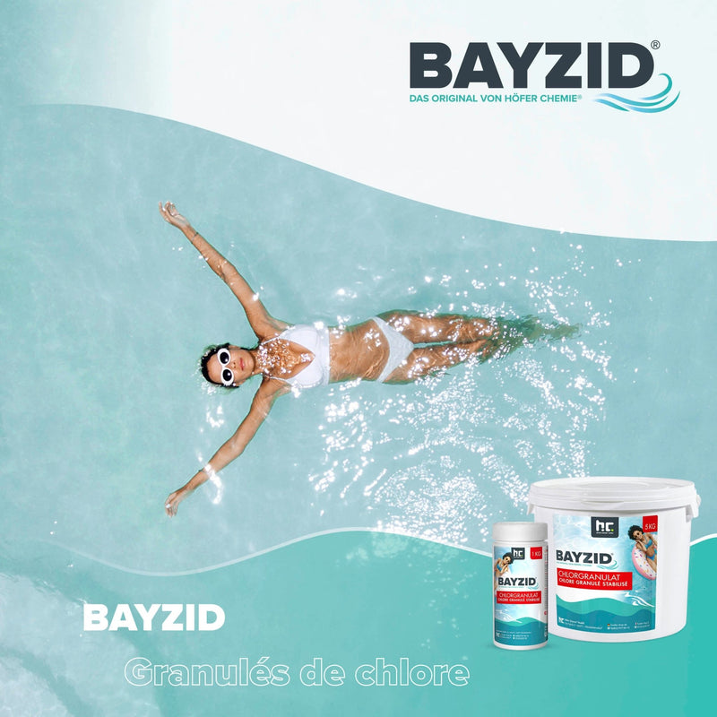 1 kg BAYZID® Chlorgranulat für Pools - Höfer Chemie GmbH