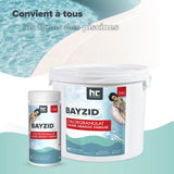1 kg BAYZID® Chlorgranulat für Pools - Höfer Chemie GmbH