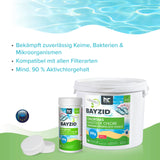 5 kg BAYZID® Chlortabs 200g langsam löslich im Eimer - Höfer Chemie GmbH