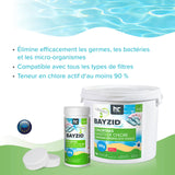 1 kg BAYZID® Chlortabs 200g langsam löslich - Höfer Chemie GmbH