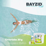 5 kg BAYZID® Chlortabs 20g langsam löslich im Eimer - Höfer Chemie GmbH