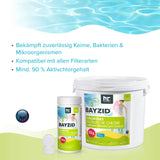 5 kg BAYZID® Chlortabs 20g langsam löslich im Eimer - Höfer Chemie GmbH