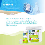 5 kg BAYZID® Chlortabs 20g langsam löslich im Eimer - Höfer Chemie GmbH