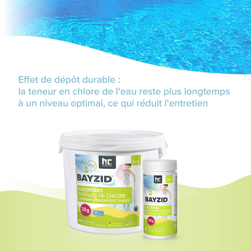 1 kg BAYZID® Chlortabs 20g langsam löslich - Höfer Chemie GmbH