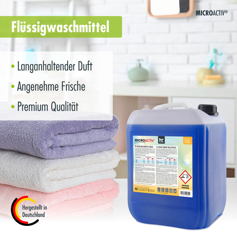 10 L Microactiv® Color Waschmittel flüssig