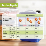 10 L de lessive liquide Microactiv® Color