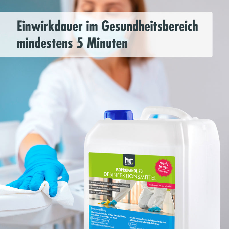 5 L Isopropanol 70 - Desinfektionsmittel für Oberflächen