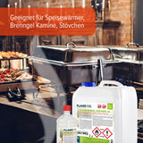 1 L FLAMBIOL® Premium Brenngel aus Bioethanol für Tischfeuer in Flaschen