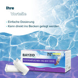 1 kg BAYZID® Flockkartusche für Pools