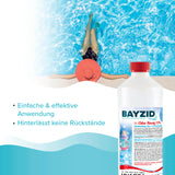 1 kg BAYZID® Chlor 13% flüssig für Pools - Höfer Chemie GmbH