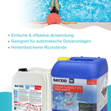 25 kg BAYZID® Chlor 13% flüssig für Pools in Kanister - Höfer Chemie GmbH