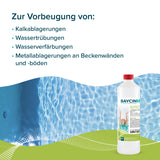 1 L BAYCINEX® Härtestabilisator zur Kalkvermeidung in Flaschen - Höfer Chemie GmbH