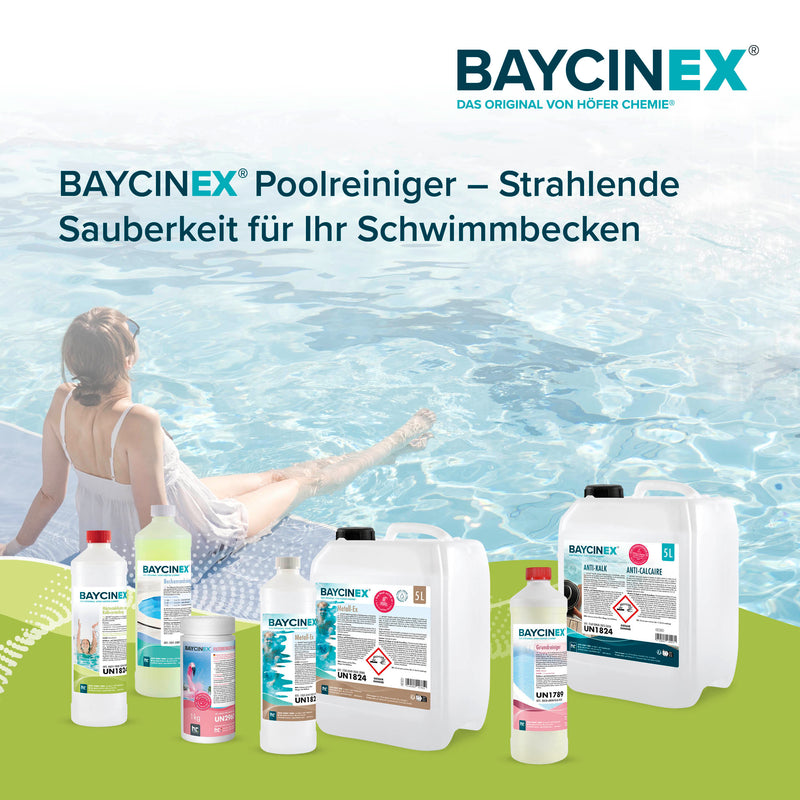 1 L BAYCINEX® Härtestabilisator zur Kalkvermeidung in Flaschen - Höfer Chemie GmbH