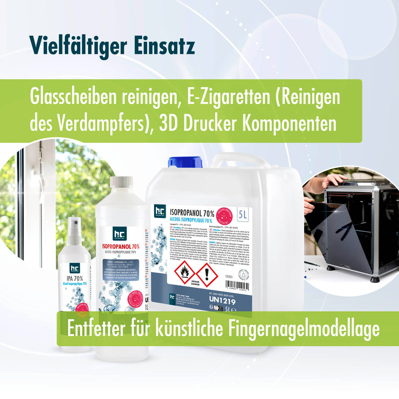 5 L Höfer Chemie® Isopropanol 70% in Kanistern - Höfer Chemie GmbH