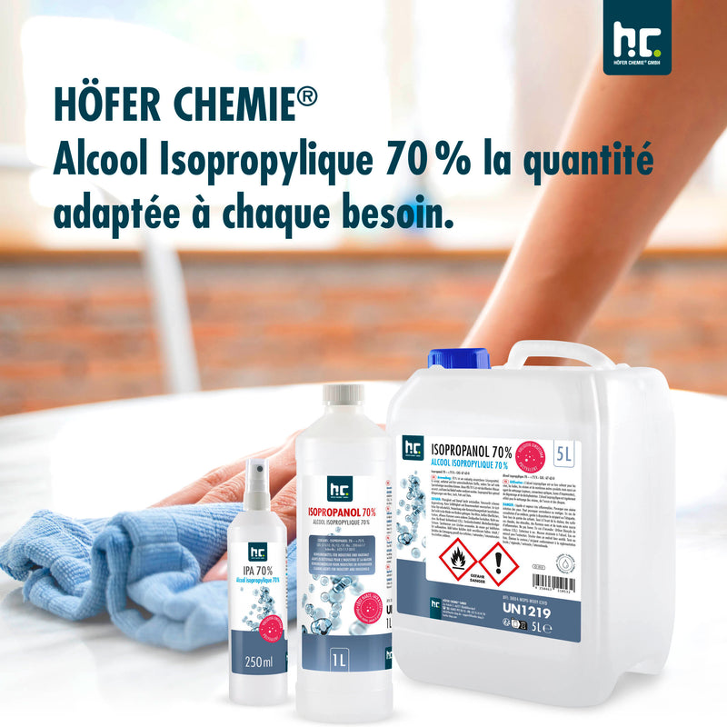 5 L Höfer Chemie® Isopropanol 99,9% in Kanistern - Höfer Chemie GmbH