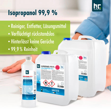 10 L Höfer Chemie® Isopropanol 99,9% in Kanister - Höfer Chemie GmbH