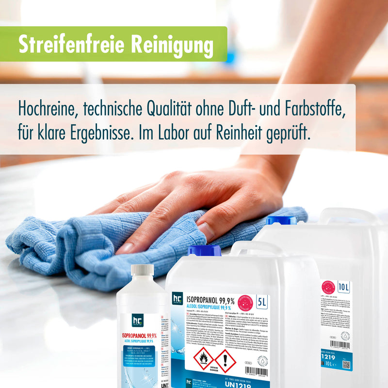 5 L Höfer Chemie® Isopropanol 99,9% in Kanistern - Höfer Chemie GmbH