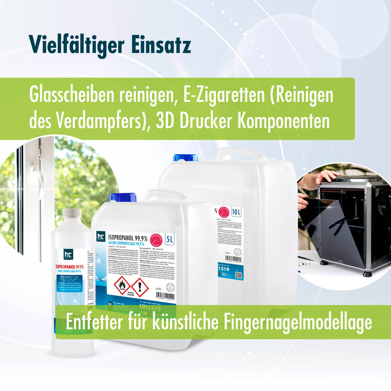 10 L Höfer Chemie® Isopropanol 99,9% in Kanister - Höfer Chemie GmbH