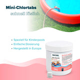 500 g BAYZID® Mini - Chlortabs 2,7 g für kleine Pools - Höfer Chemie GmbH