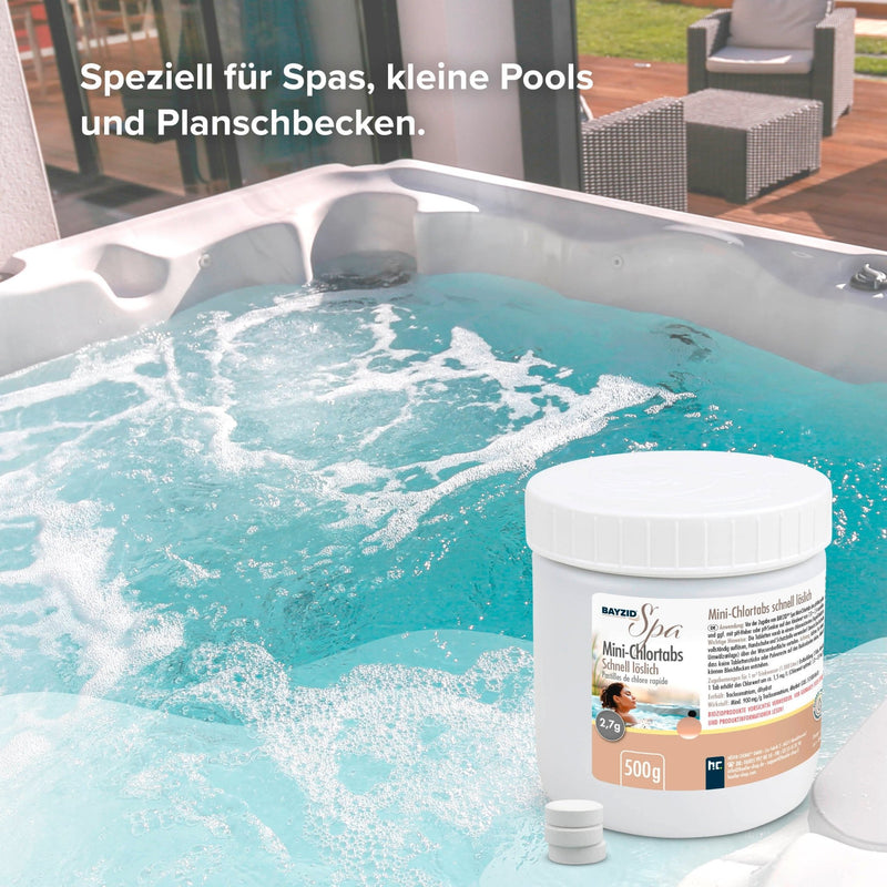 500 g BAYZID® SPA Mini - Chlortabs 2,7 g schnell löslich - Höfer Chemie GmbH