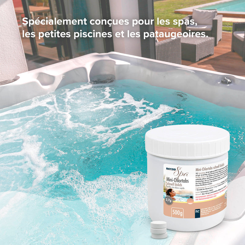 500 g BAYZID® SPA Mini - Chlortabs 2,7 g schnell löslich - Höfer Chemie GmbH