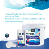 5 kg BAYZID® Multitabs 200g 5in1 für Pools in Eimer - Höfer Chemie GmbH
