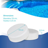 1 kg BAYZID® Multitabs 200g 5in1 für Pools - Höfer Chemie GmbH