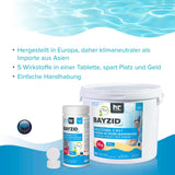 1 kg BAYZID® Multitabs 20g 5in1 für Pools - Höfer Chemie GmbH