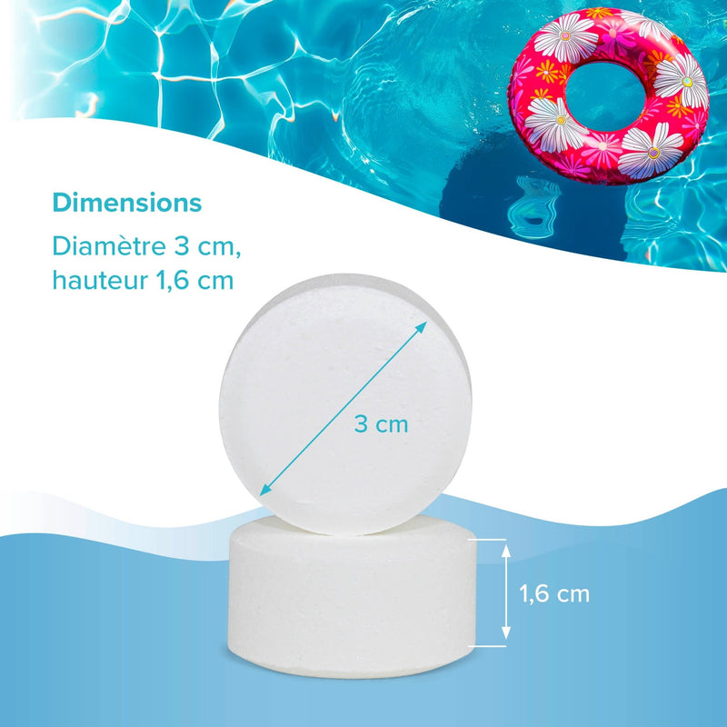5 kg BAYZID® Multitabs 20g 5in1 für Pools in Eimer - Höfer Chemie GmbH