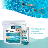 5 kg BAYZID® 2-Phasen-Multitabs 200g 6in1 im Eimer
