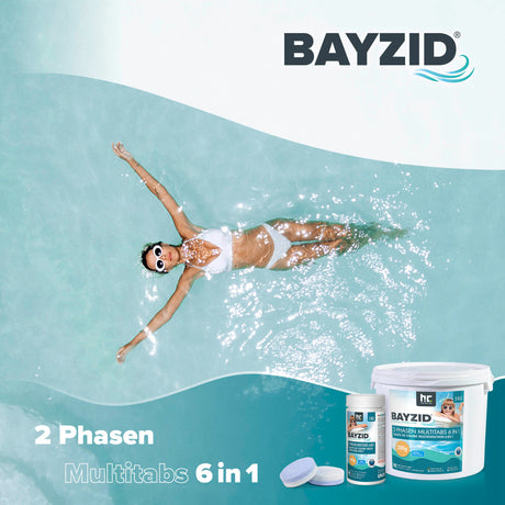 5 kg BAYZID® 2-Phasen-Multitabs 200g 6in1 im Eimer