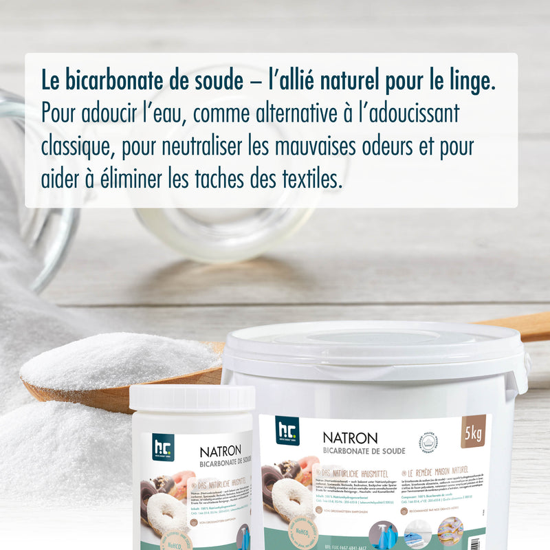 1 kg Höfer Chemie® Natron Backsoda Natriumhydrogencarbonat in Lebensmittelqualität - Höfer Chemie GmbH