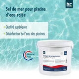 5 kg Meersalz für Salzwasserpools / Salzelektrolyse - Höfer Chemie GmbH