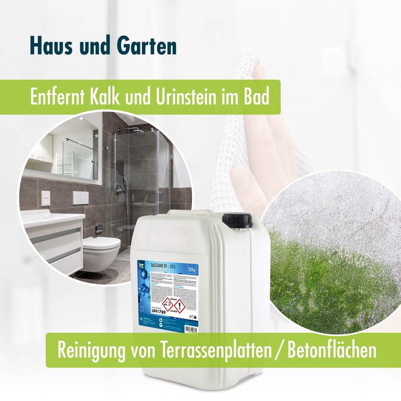 20 kg Höfer Chemie® Salzsäure 29-32% - Höfer Chemie GmbH