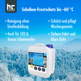 5 L Premium Scheiben Frostschutz -60 Grad Konzentrat