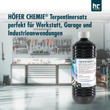 1 L Höfer Chemie® Terpentin-Ersatz in Flaschen - Höfer Chemie GmbH