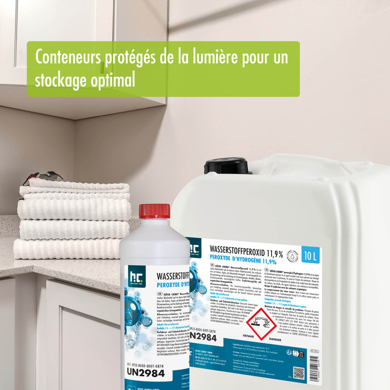 10 L Höfer Chemie® Wasserstoffperoxid 11,9% in Kanister - Höfer Chemie GmbH