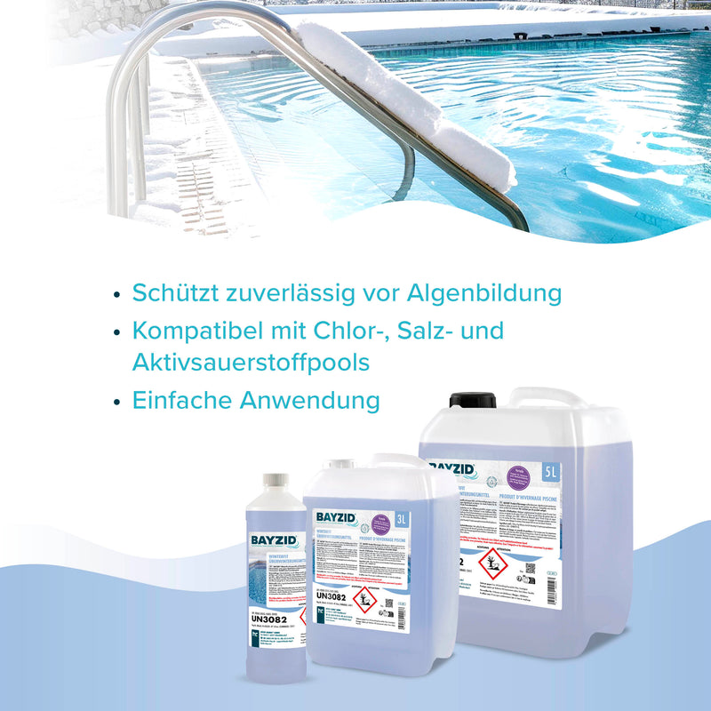 5 L BAYZID® Winterfit Überwinterungsmittel für Pools in Kanister - Höfer Chemie GmbH